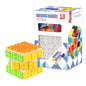 Building Blocks 3D Magic Puzzle Cube 3x3x3 DIY Fidget Toy Brick  puzzle professional smooth speed game children's toy gift
