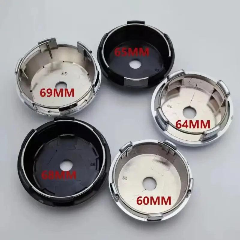 4pcs 60mm 64mm 65mm 68mm 69mm  Car Wheel Center Caps With Enkei Logo Emblem Car Accessories for Wheel Hubcaps Hub Cover High Cap
