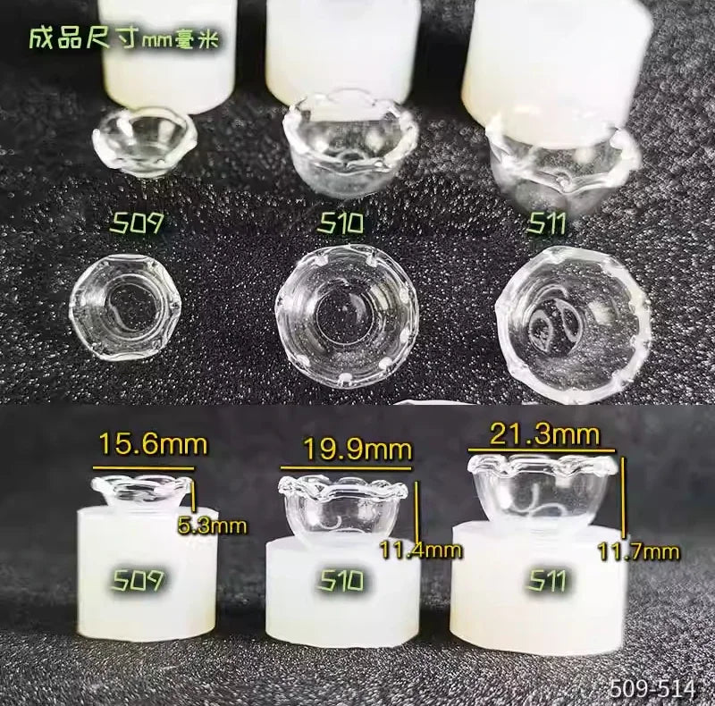 Miniature Food Play Mini Vintage Plate Fruit Plate Dinner Plate Doll House Mini Baking Baking Pan Organizer Jar Silicone Mold