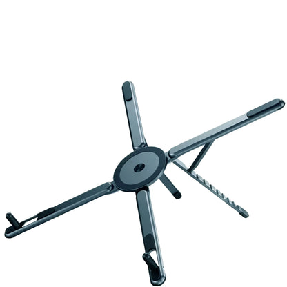 Foldable Magnetic Laptop Stand ABS Plastic Portable Adjustable Stand Heat Dissipation Holder for Smart Phone Tablet Notebook