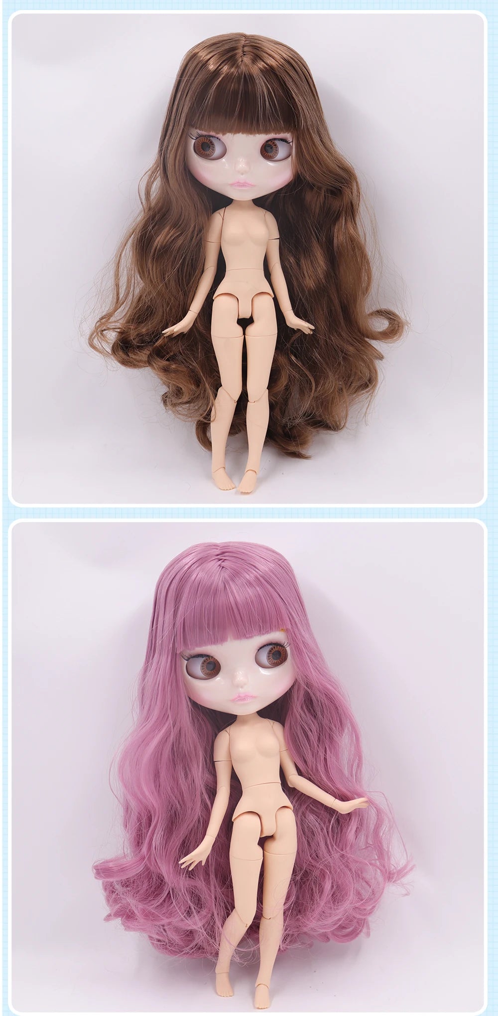 ICY DBS Blyth Doll 1/6 Joint Body 30CM BJD toys Natural shiny face with extra hands AB DIY Fashion Dolls girl gift