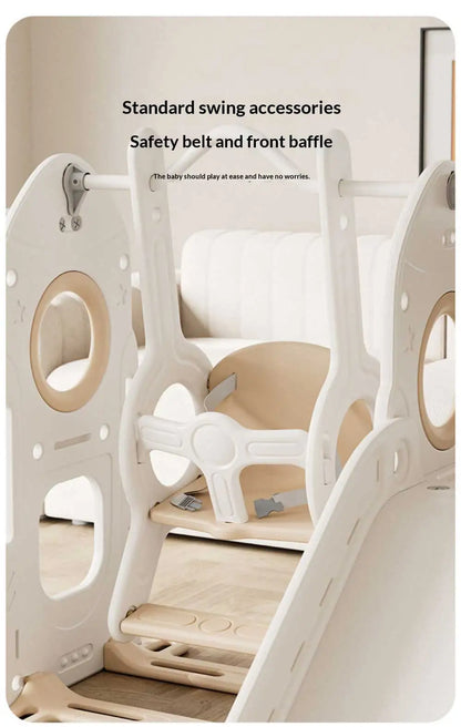 Fun Play Equipment for Children Multifunctional Kids Indoor Slide Swing Set Baby Small Home Amusement Park Playground Toy
