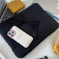New 11/13/15.6 inch Laptop Sleeve Case Shockproof Bowknot Notebook Cover Ultra Thin Large Capacity Tablet Protective Pouch