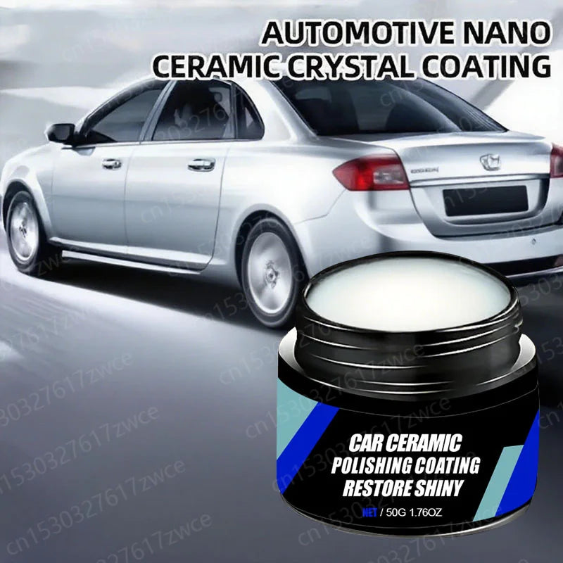 Car Ceramic Nano Polish Coating Wax Liquid Nano Crystal Hydrophobic Layer Scratch Repair Paint Coating Agent Car Polish Wax