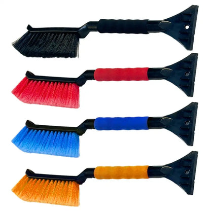 2 in 1 Car Snow Brush and Ice Scraper Car Scraper Snow Brush Ergonomic Foam Grip Window Ice Scraper Snow Cleaner For Car SUV