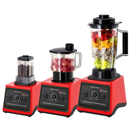 9500W Fuel Table Blender Juicer Smoothie Maker 3-In-1 0.5/1.5/3L Container Food Processor Blenderboxer for Ice Nut Fruit