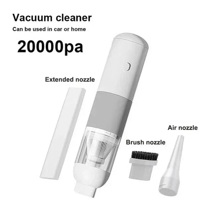 New Car Vacuum Cleaner Portable Mini Handheld Vacuum Cleaner Smart Home Car Dual-purpose Mi Wireless 20000PA Dust Catcher