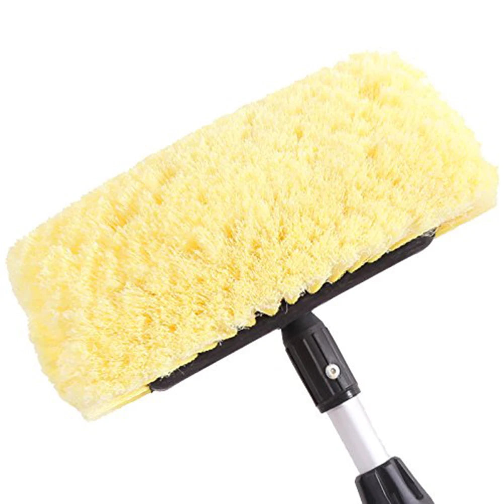 10" Car Wash Brush Head For Auto RV Truck Boat Camper Exterior Roof Window Washing Cleaning Brush Nylon Car Cleaning Tools