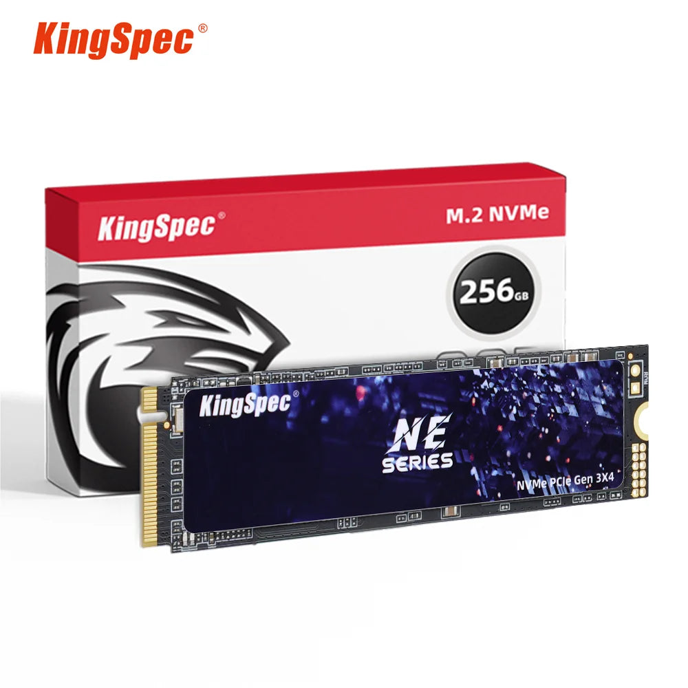 KingSpec M2 SSD NVMe 256GB 512GB 1TB 128GB M.2 NMVe 2280 PCIe 3.0 Hard Disk Internal Solid State Drive for Laptop Desktop