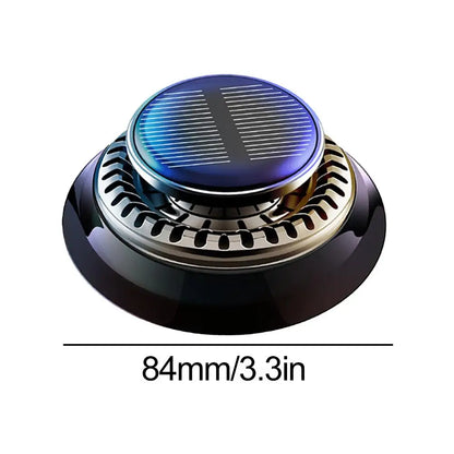 Solar Car Aromatherapy Essential Oil Levitation Automatic Rotation Fragrance Ornament Air Freshener Car Interior Decorations