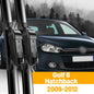 Wiper Front Wiper Blades For VW GOLF 6 Hatchback 2009 2010 2011 2012 Windshield Windscreen Front Window 24"+19" Accessories