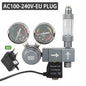 Aquarium CO2 Regulator Dual Meter Solenoid Valve Quick Plug Foam Recorder Control System Fish Tank CO2 Pressure Reducing Valve