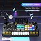 Simulation DJ Mixer Controller Kids Toys Multifunctional Music Effect Children Toy Electronic Musical Instrument Game Birthday Gifts Toys for Boy Girls Chirstmas Gifts Ship From Germany Fast Delivery