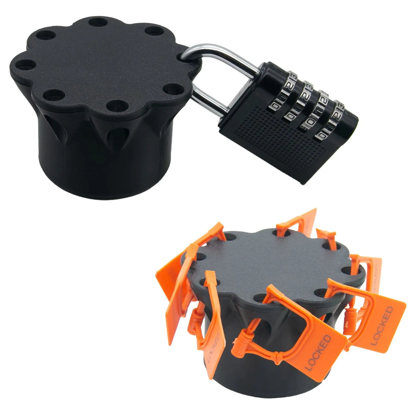 Chastity Cage Key Case with Plastic Lock-Forced Self-Discipline Tool SM Time Management Couples Training Adult Toy Urethral Lock
