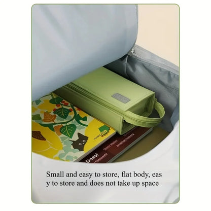 Mega Pencil Case! 20+ Slots & Mesh Pockets. Rigid Non-Bend + 90° Zipper. All-in-One for School/Travel