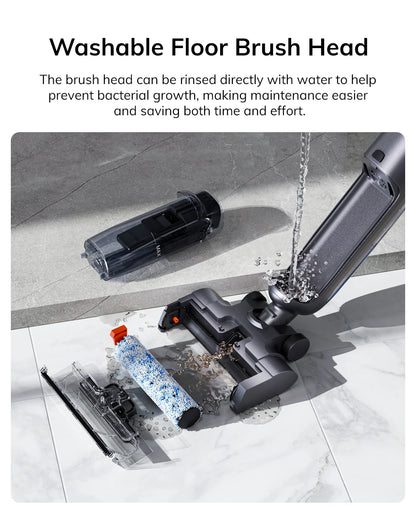 ILIFE W90 Pro Cordless Vacuum Cleaner Mop Wet & Dry, 7000Pa Suction, One Tap Self-Cleaning, Floor Washer, LED Display, Large Dual Water Tank, Upgraded W90