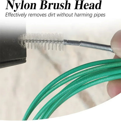 3m/5m Car Drain Dredge Cleaning Scrub Brush Auto Sunroof Long Hoses Detailing Cleaning Tool Spiral Cleaning Brush Drain Cleaner