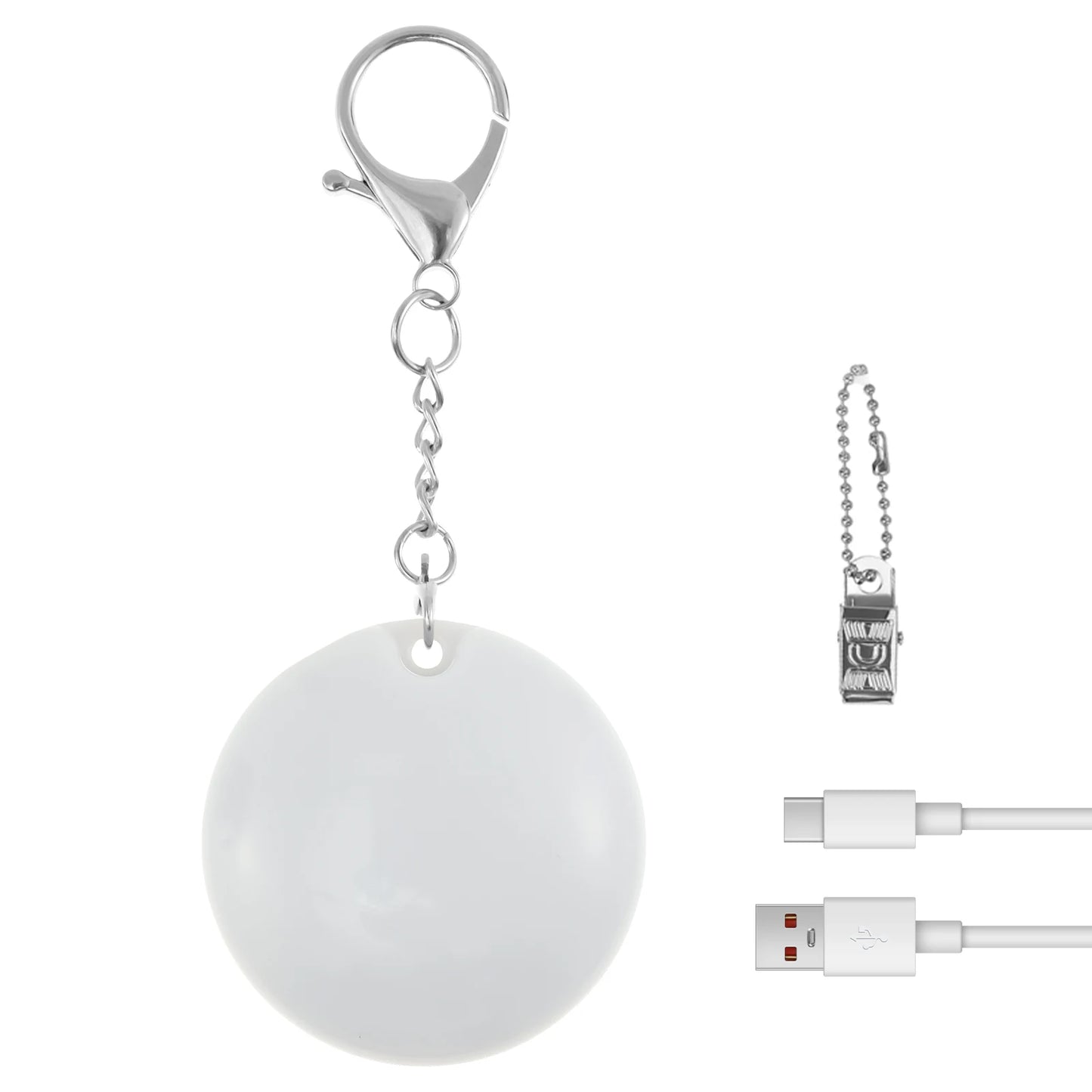 1/2/4Pcs Handbag Night Light Heart-Shape Purse Light LED Automatic Sensor Rechargeable Touch Wallet Tote Bag Mini Light Keychain