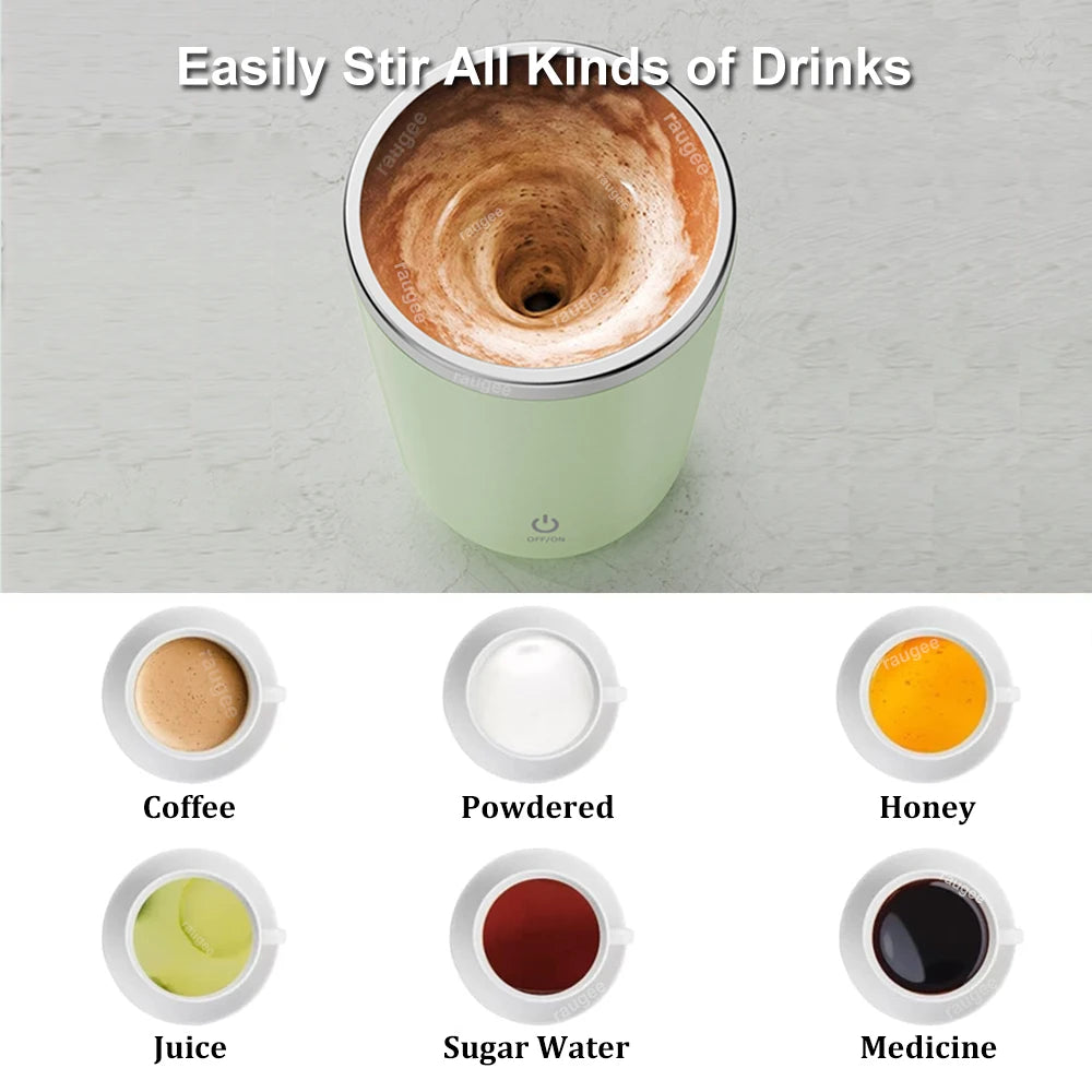 Electric Blender Cup Protein Powder Mixing Cup USB Rechargeable Automatic Mixer Shake Bottle Coffee Milk Blenders for Gym Travel