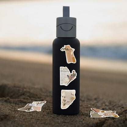10/25/50pcs Aesthetic Vintage Diary Graffiti Stickers for DIY Scrapbooking Suitcase Water Bottle Phone Guitar Laptop