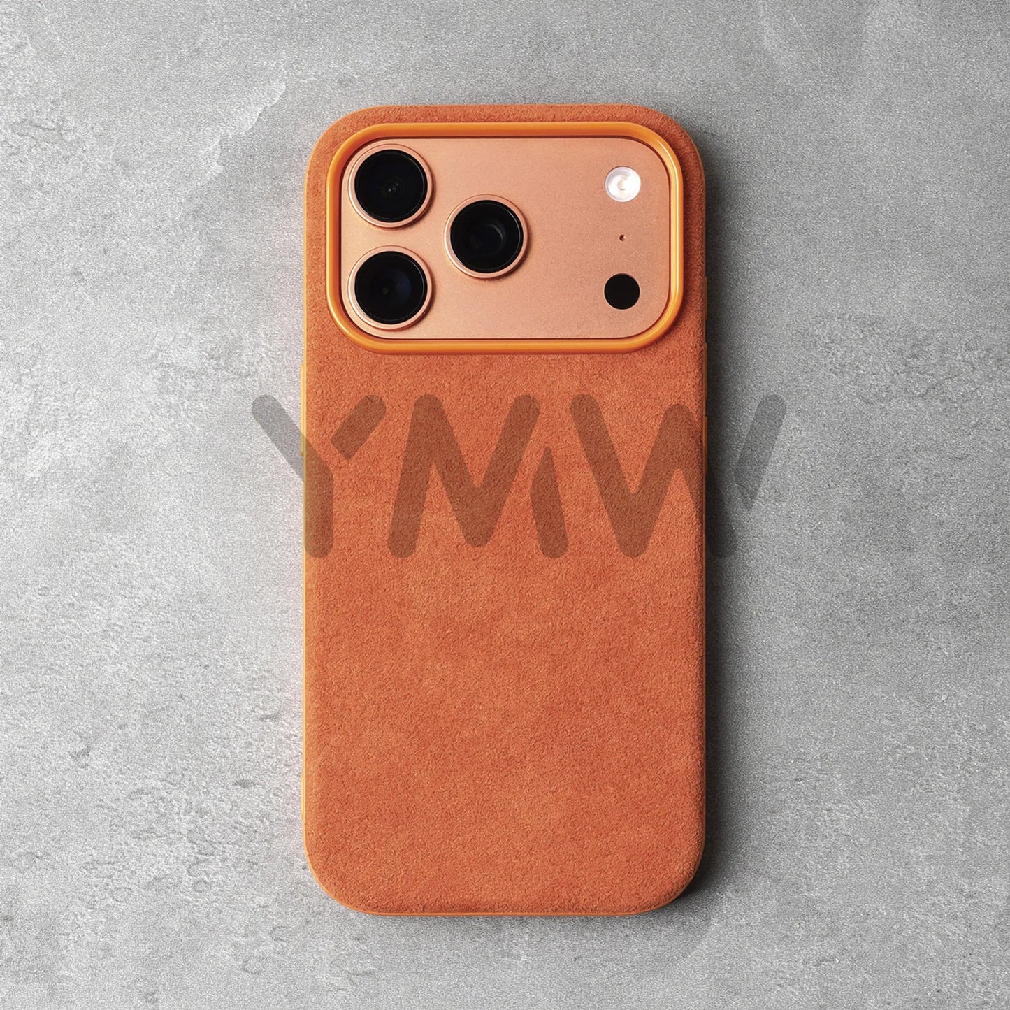 for ALCANTARA Case for iPhone 18 17 16 15 Pro Max Supercar Same Suede Leather Compatible with MagSafe Business Luxury Cover