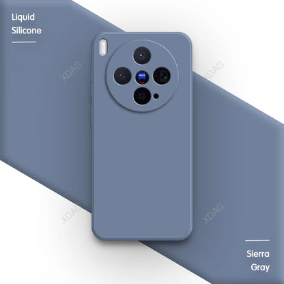 Soft Silicone Classic Case for VIVO X300 5G X300 Pro 5G Original Square Liquid Camera Protection High Qualtiy X300Pro Back Cover