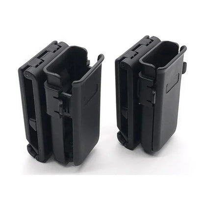 Tactical Adjustable Universal Fast Mag Pouch Single Modular Polymer Universal 9mm.40.45 Magazine Pouch