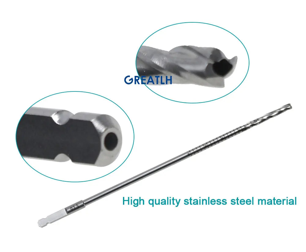 Orthopedic Surgery AO Quick Fit Drill Bits Veterinary Pets Surgical Instruments Medical Supplies and Equipment Stainless Steel