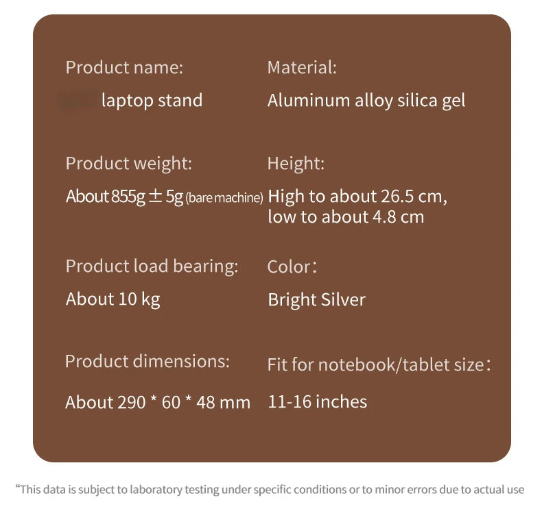 Foldable Laptop Stand 360°Rotation Notebook Table Aluminum Alloy Holder Portable Book Tablet Bracket with Heat Dissipation