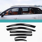 Car Style Side Window Wind Deflector Vent Visor Sun Rain Guard Shelter Weather Shield Cover Accessories For Leapmotor C10 2024 +