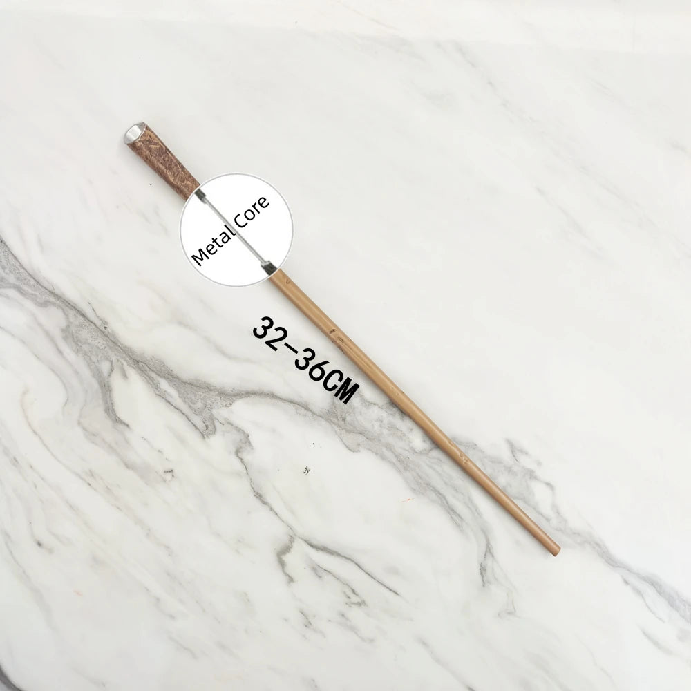 Anime Cosplay Magic Metal Core Wand With Box Children Decoration Toy Accessories For Kids Bacchetta Di Plastic Magic Stick