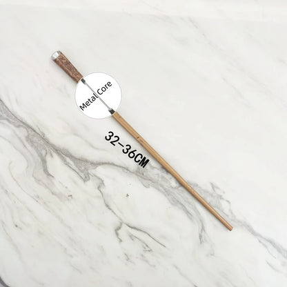 Anime Cosplay Magic Metal Core Wand With Box Children Decoration Toy Accessories For Kids Bacchetta Di Plastic Magic Stick