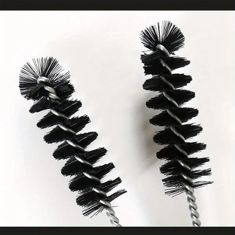 5pc Car Cleaning Tools Engine Maintenance Intake Valve Cylinder Carbon Removal Brush Cleaning Brush Inspection Tool Car Wash Kit