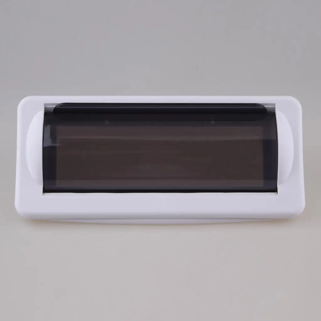 Marine Boat Waterproof Stereo Radio Housing Cover with Mount, White