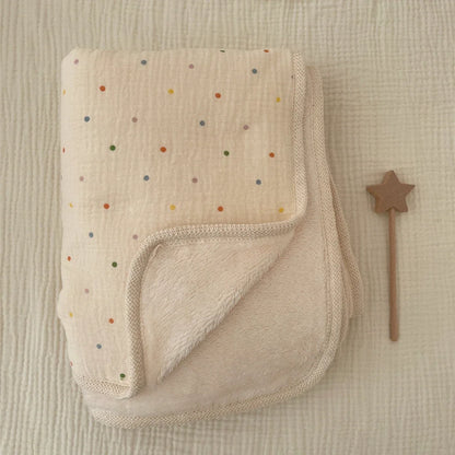 Winter Baby Blanket for Newborn Fleece Cotton Muslin Swaddle Bedding Velvet Stroller Cover New Born Kids Blanket Mother Kids