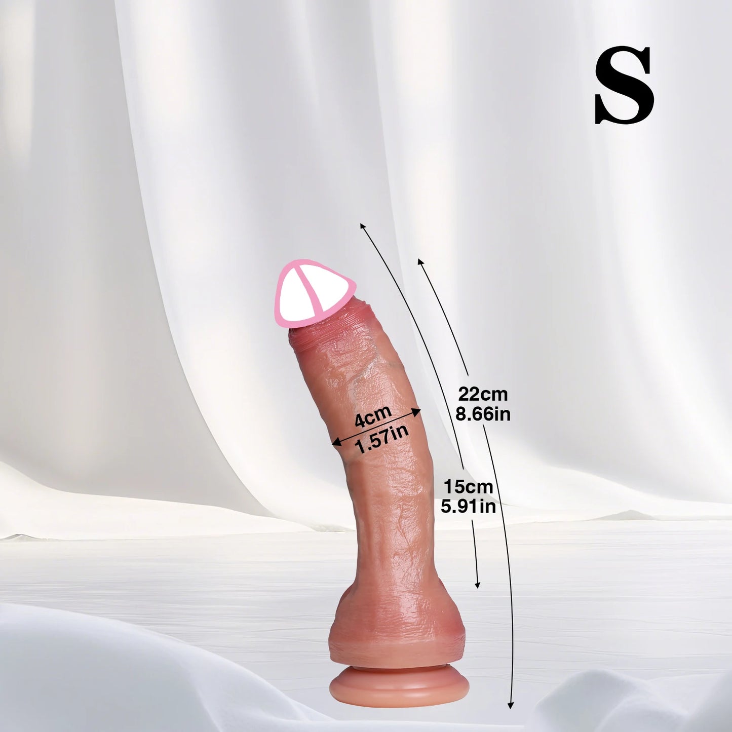 Soft Dildo Realistic Skin Penis Cheap Double Silicone Dildos Suction Cup Thick Dick Anal Sex Toys Men Women Gay Strapon Cock