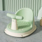 Baby Bath Seat Anti-slip with Suction Cup Shower Seat for Newborns Portable Shower Stand Play Seat Growth Accessories for Kids