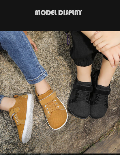 Kids wide foot barefoot shoes boys and girls minimalist kids sneakers natural opening shoes toddler small big kids walking shoes