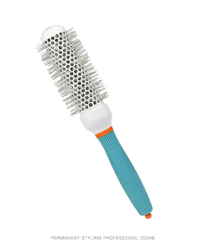 Hair Comb Professional Salon Hair Brush Hair Styling Hairbrush Hairdressing Comb Round Curly Hair Rollers Tools Blue