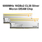 Lexar THOR RGB 2nd DDR5 RAM 6000MHz 16GBx2 CL38 1.35V Micron DRAM Chip Gaming Desktop Memory Overclocking Intel XMP 3.0 AMD EXPO