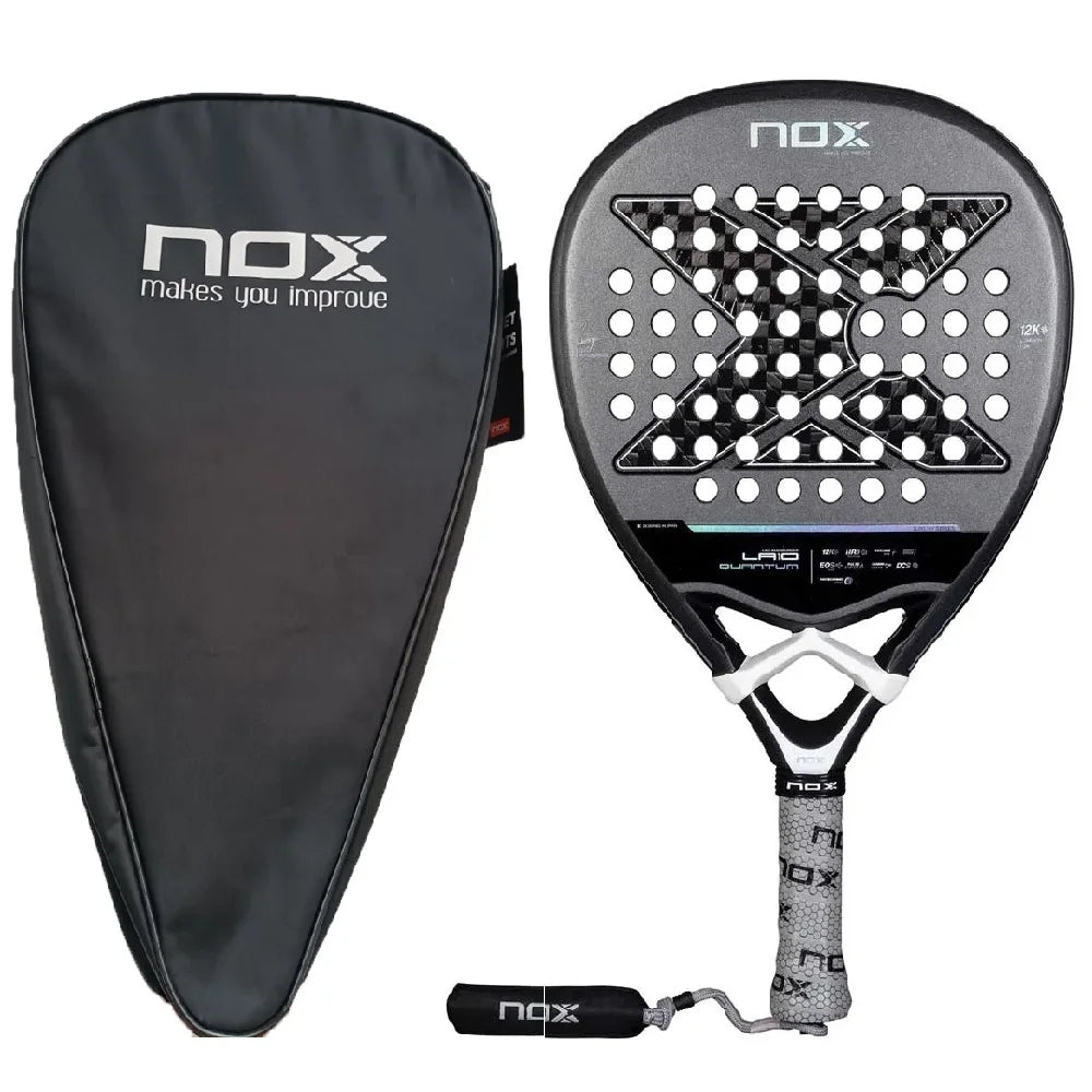 Nox 3D Carbon Fiber Power Racket, Stereo Structure Rebuild Tennis Hit Experience, Immersive Advanced Court, Tech Enabled 2023-26