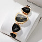 Elegant Rhinestone Bracelet Strap Women Watches Fashion Irregular Dial Ladies Quartz Wristwatch Reloj Mujer (Without Box)