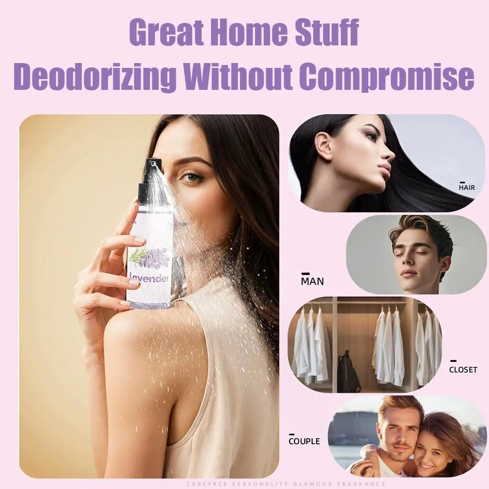 Car Deodorant Car Mounted Fragrance Spray Car Flavoring Car Air Hand Spray Perfume Long-lasting Fresheners Auto Aromatherapy
