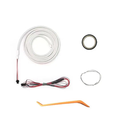 1Set Car High Brightness Trunk Lighting Ambient Light Interior Decoration LED Wiring Free Automatic Sensing Tailgate Light Strip