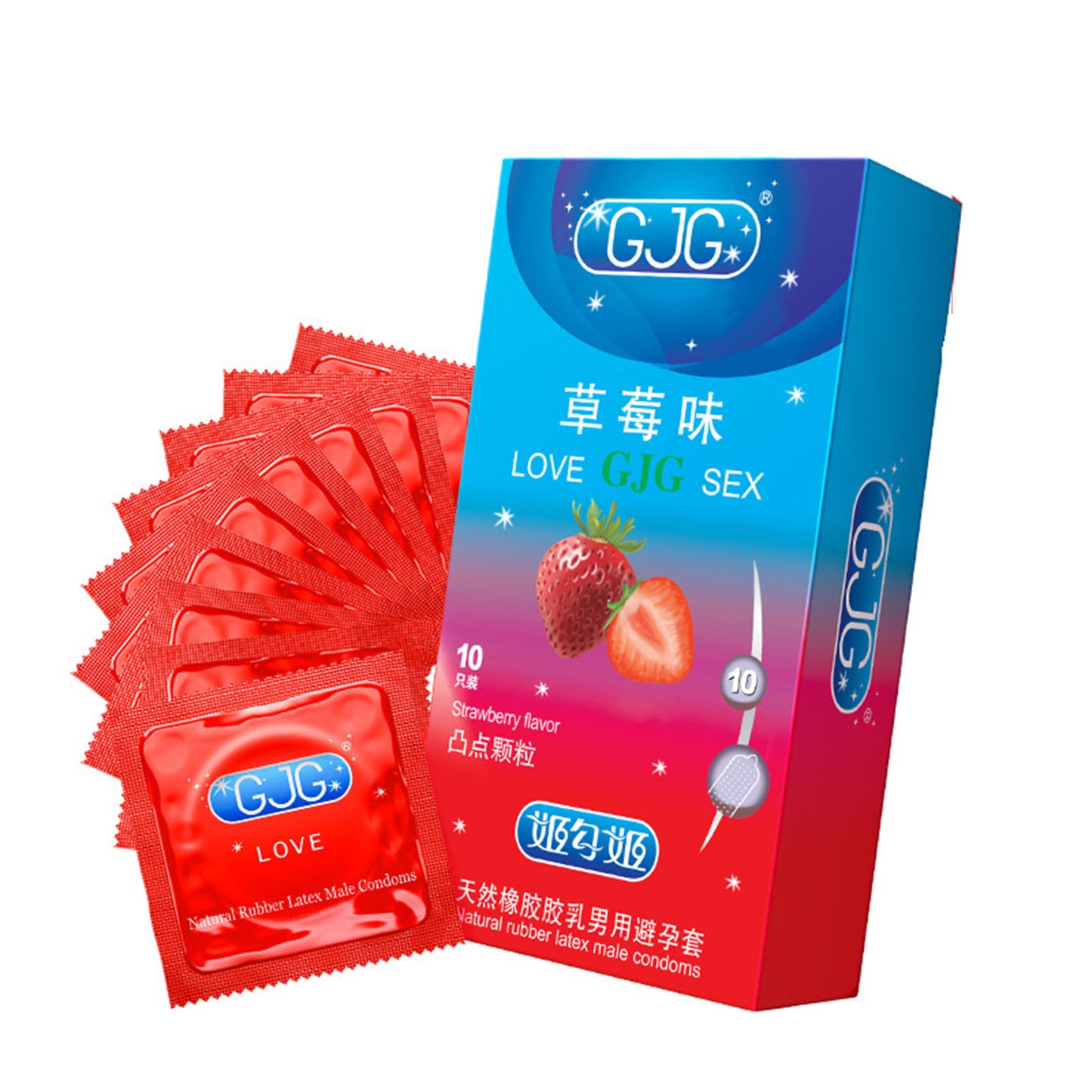 Fruit Flavor Condom 10pcs Ultra Thin Penis Sleeves Adult Sex Toys For Men Watermelon Stimulation Condom Erotic Products Sex Shop