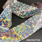 50/100cm Fish Scale Chameleon Nails Metal Nail Art Foil Fish Lure Transfer Decals Wraps Stickers Laser Manicure Decorations