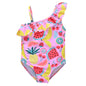Kavkas Summer Girls Swimming Suit 9 M to 6 Years Fruit Floral Printed Hot Swimsuit Children One-piece Baby Swimwear For Kids