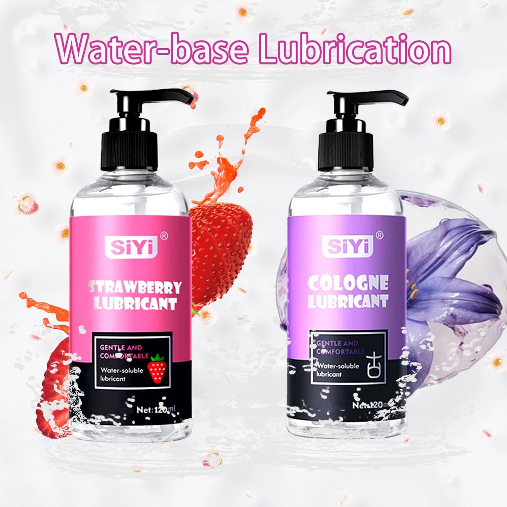 120ml/300ml Cologne Scent & Fruity Scent Lubricant, Smooth, Long-Lasting Lube for Sex, Aromatic Pleasure for Couples & Solo Play