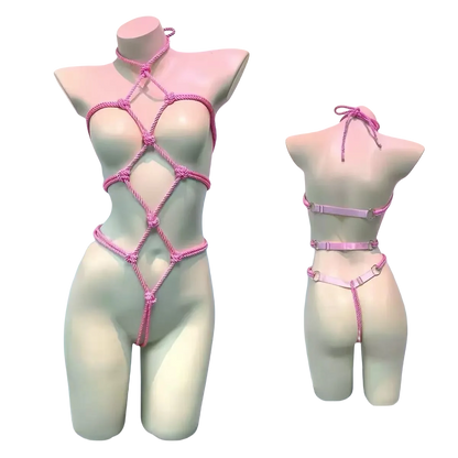 Women’s Rope Body Harness Belt  BDSM Bondage Lingerie Adjustable Chest Straps Fetish Intimate Adult Products Sex Toy Clothing