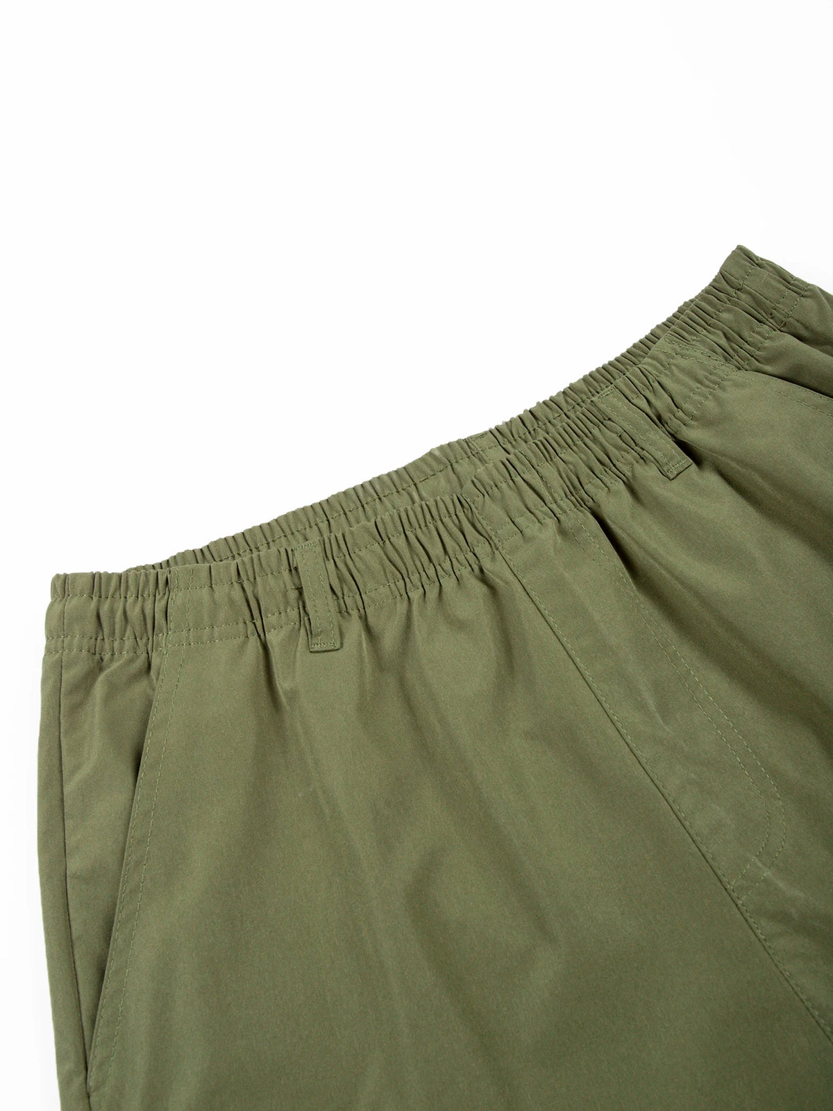Men's Straight Cargo Shorts Lightweight Breathable Solid Color Drawstring Waist with Zipper Pockets Casual Summer Short Pants